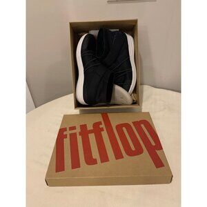 NIB Fitflop Black High Top Sneakers 6.5